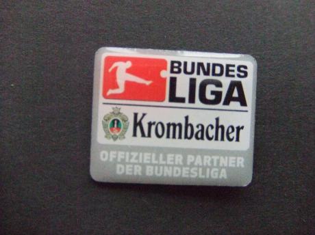 Bundesliga Duitsland voetbal sponsor Krombacher bier